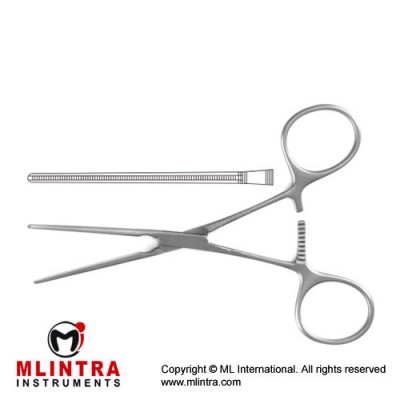 DeBakey Atrauma Multipurpose Vascular Clamp Stainless Steel, 17 cm - 6 3/4"